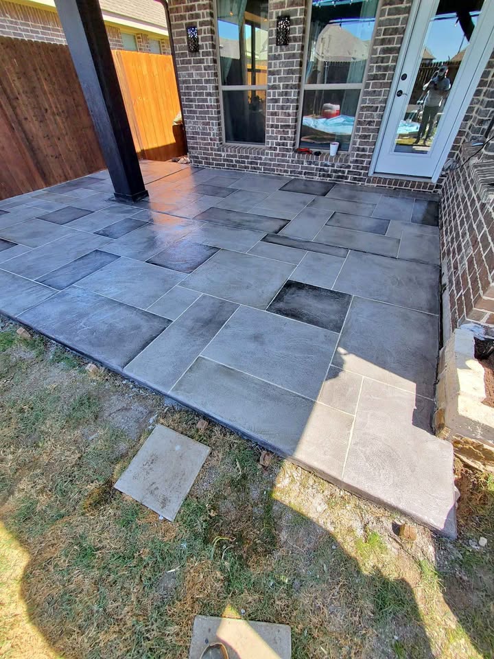 Concrete overlay transformation